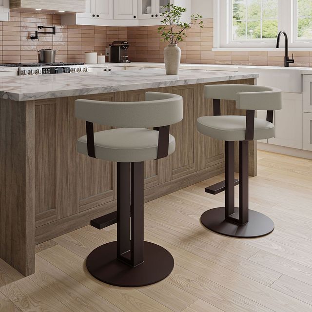Amisco Customizable Garrison Swivel Counter Stool-1