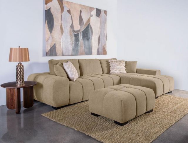 Coaster® Octavia Camel Ottoman-3