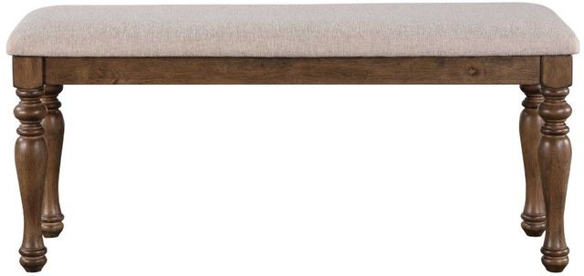 Steve Silver Co. Joanna Caramel/Oatmeal Bench -1
