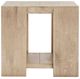 Classic Home Troy White End Table-3