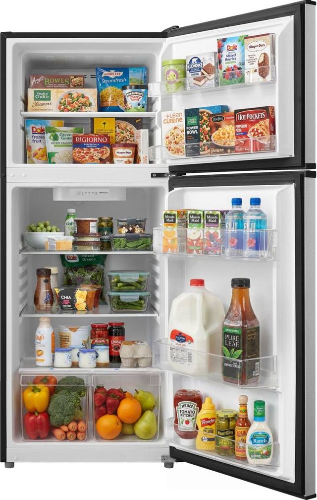 Frigidaire® 24” 12 Cu. Ft. Garage Ready Fingerprint-Resistant Stainless Steel Look Top Freezer Refrigerator-3