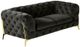 VIG Furniture Divani Casa Sheila Dark Gray Loveseat-0