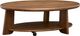 Magnussen Home® Tanner Tawny Brown Oval Cocktail Table with Casters-0