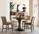 Kincaid Furniture Modern Forge Jovan-Earth Emory Counter Chair-2