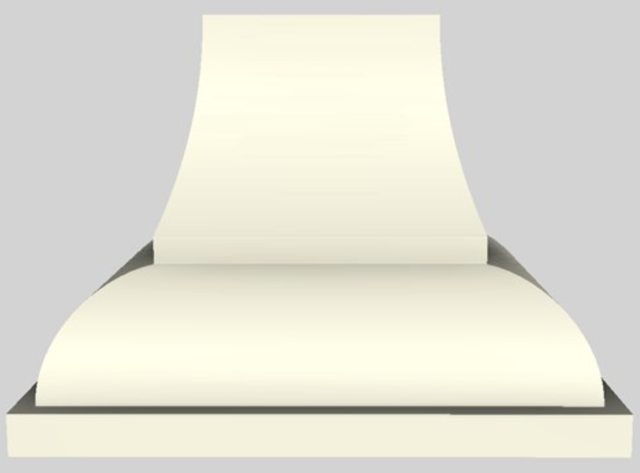 Vent-A-Hood® Designer Series 42" Biscuit Wall Mounted Range Hood-0