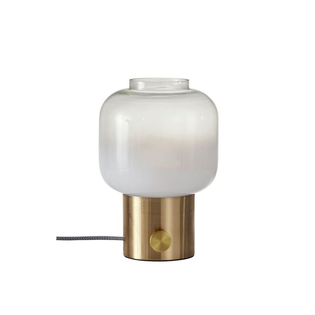 Adesso® Lewis Antique Brass Table Lamp-0