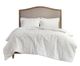 Olliix by Madison Park Arya Ivory Twin Embroidered Medallion Faux Fur Ultra Plush Comforter Mini Set-0