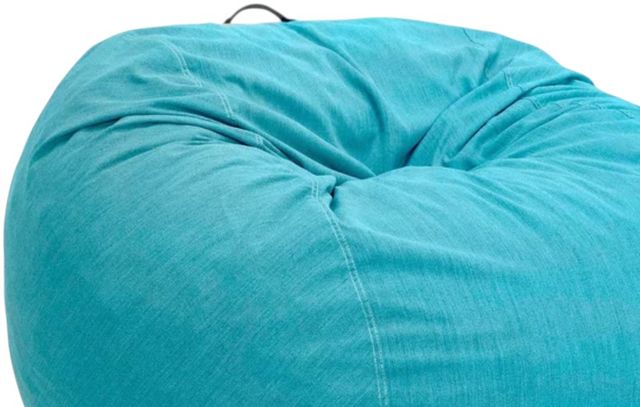 CordaRoy's® Teal Fabric Full Outdoor Bean Bag Chair-2