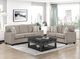 Homelegance® Frances Taupe Sofa-1