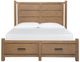 Magnussen Home® Plum Creek Sierra Brown Queen Panel Storage Bed-1