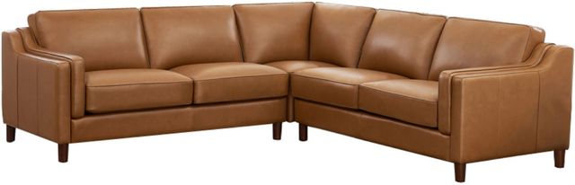 Hydeline® Bella 3-Piece Cognac Brown Sectional-0
