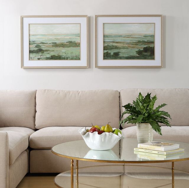 Uttermost® Ethan Harper 2-Piece Warm Valley Framed Prints Set-1