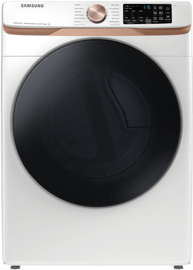 Samsung 8300 Series 7.5 Cu. Ft. Ivory Front Load Electric Dryer-0
