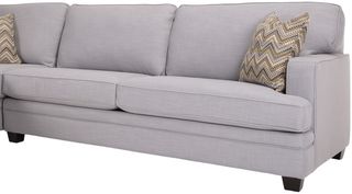 Decor-Rest® Furniture LTD 2696 Gray Right-Arm Facing Sofa