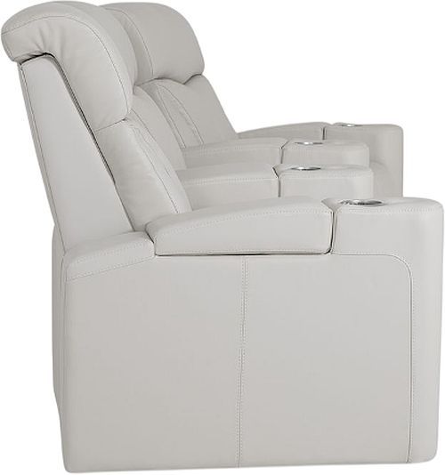 Palliser® Furniture Customizable Vivid 3-Piece Power Reclining Home Theater Seating with Power Headrest and Lumbar-3