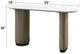 ACME Furniture Clayten White Sofa Table with Light Oak Base-2