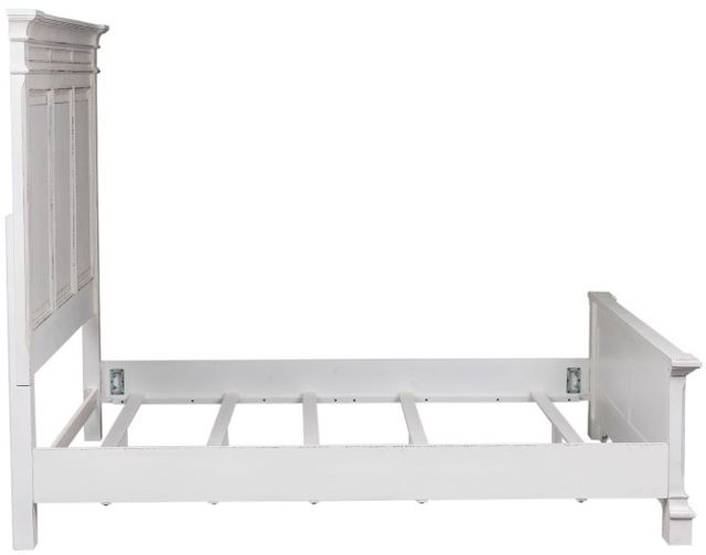 Liberty Furniture Abbey Park Antique White California King Panel Bed-3