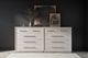 Universal Explore Home™ New Modern White Astrid Drawer Chest-1