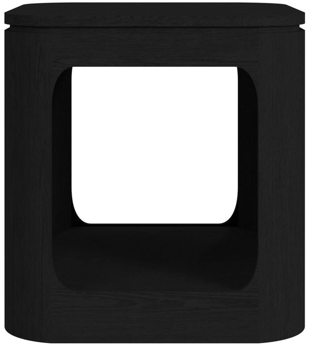 Elements International Rosalie Black End Table-3