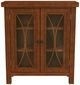 HH2 Home Bayside Rustic Mahogany 2-Door Cabinet-1