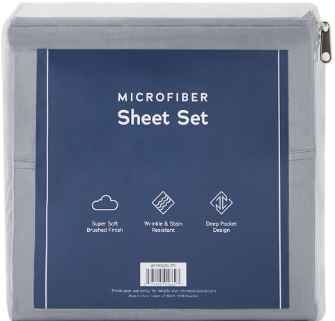 Microfiber Double Brushed King authentic Sheet Set