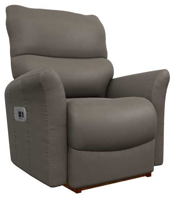 La-Z-Boy® Rowan Otter Leather Power Rocking Recliner with Headrest and Lumbar-0