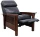 BarcaLounger© Mission Shoreham Blue Recliner-2