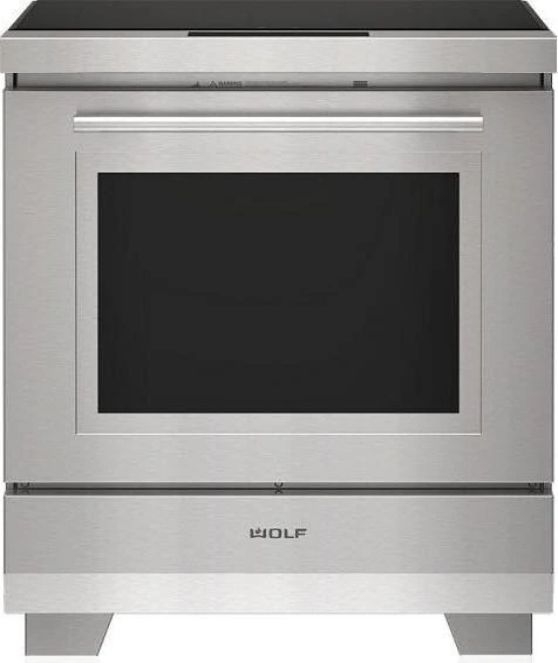Wolf® 30" Stainless Steel Pro Style Induction Range-0