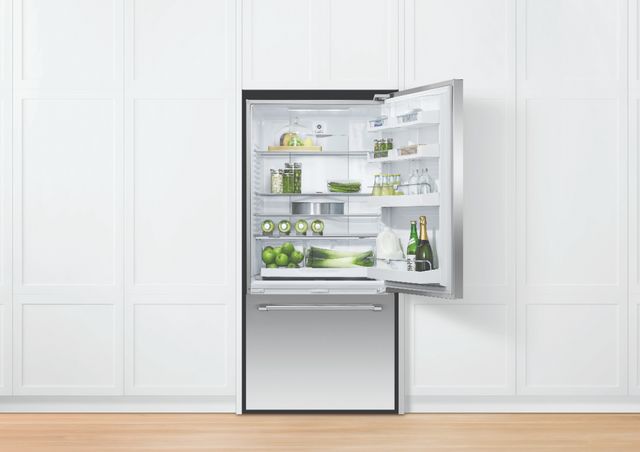 Fisher & Paykel Series 7 32 in. 17.5 Cu. Ft. Stainless Steel Bottom Freezer Refrigerator-2