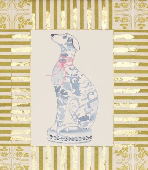 Stylecraft Talavera Blue Girl I Wall Art-1