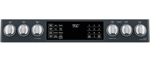 Café™ 30" Matte Black Slide In Double Oven Slide-In Induction Range-3