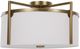 Uttermost® Colfax Antique Brass 3-Light Semi Flush-3