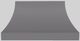 Vent-A-Hood® Designer Series 60" Gunsmoke Wall Mounted Range Hood-0
