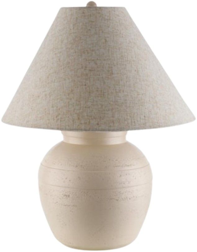 Surya Pernille Cream Table Lamp-0