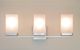 Moen® 90°™ Brushed Nickel Three Globe Bath Light-2