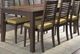 Tomali Ardoise Rectangular Dining Table with Two Extension Leaves-0
