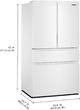Whirlpool® 36" 29.8 Cu. Ft. White French Door Refrigerator-5