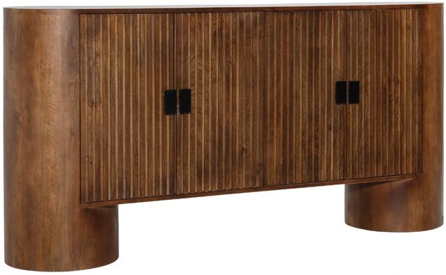 Dovetail Furniture Stephenson Medium Brown Sideboard-0
