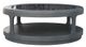 Najarian Furniture Loft Black Round Coffee Table-0