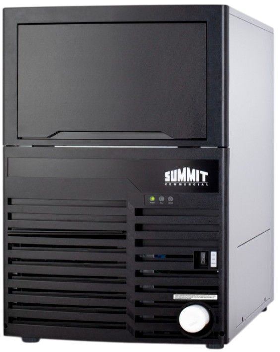 Summit Commercial® 21" 100 lb. Black ADA Compliant Commercial Icemaker-1