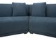 Moe's Home Collection Fraser 4-Piece Deep Blue Modular Sectional-5