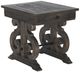 Magnussen Home® Bellamy Peppercorn Square End Table-0