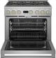 Monogram® Statement Collection 36" Stainless Steel Pro Style Gas Range-1