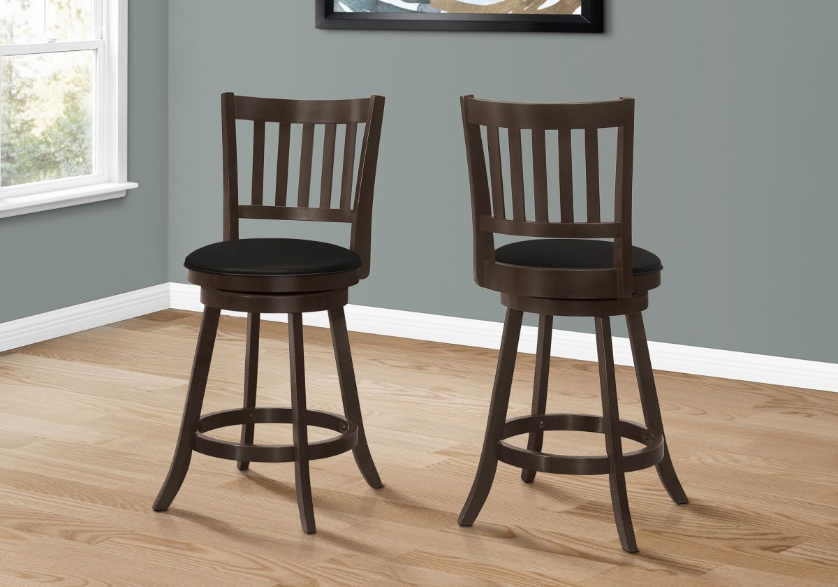 Monarch Specialties Espresso Bar Stool Cox Electronics