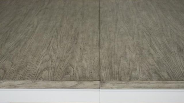Riverside Furniture Cora Fog Rectangular Leg Dining Table with Cloud Base-3