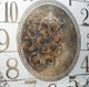 A & B Home Gold/White Wall Clock-5