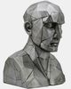 Sagebrook Home Garnar Gunmetal Statuary-0