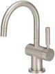 InSinkErator® Indulge Satin Nickel Modern Instant Hot Water Dispenser with 360-Degrees Swivel Spout-1