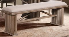 Furniture of America® Ellesmere Natural Dining Bench
