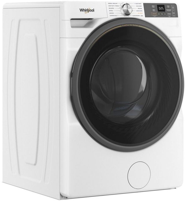 Whirlpool® White Front Load Washer & Gas Dryer Laundry Pair-3